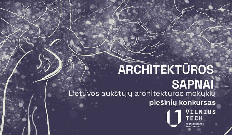 VILNIUS TECH AF organizuoja studentų architektūrinio piešimo parodą - konkursą